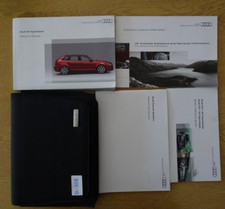 GENUINE AUDI A3 SPORTBACK 2008-2010 HANDBOOK OWNERS MANUAL WALLET PACK D-308