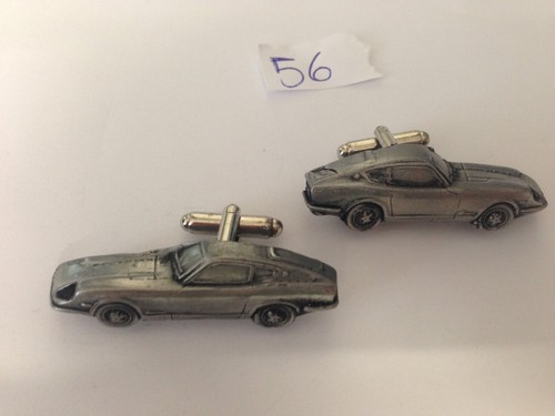Datsun 240 cufflinks - 3d,