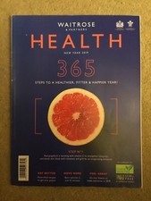 WAITROSE HEALTH - NEW YEAR 2019 - STEPS TO A HEALTHIER, FITTER AND HAPPIER YEAR!