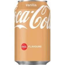 Coca Cola Vanilla Can 330ml x