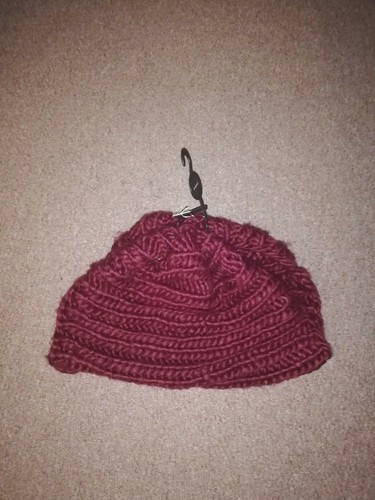 Chunky herringbone knit