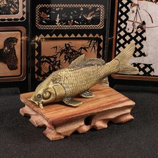 Carp Statue Bronze Figure