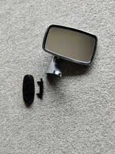 Classic Car MG MGB Triumph Ford Jaguar Mini Tex Style Chrome Door 1x Mirror Left
