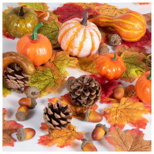 Small decorative pumpkin - small,