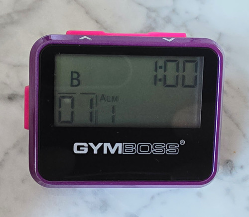Gymboss digital interval timer - interval,
