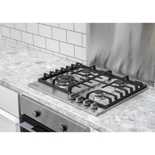 Gas hob with cooking zones - hob,