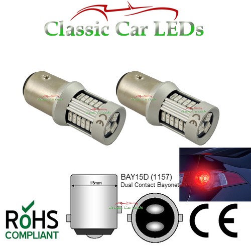 Bay15d red stop - stop, led