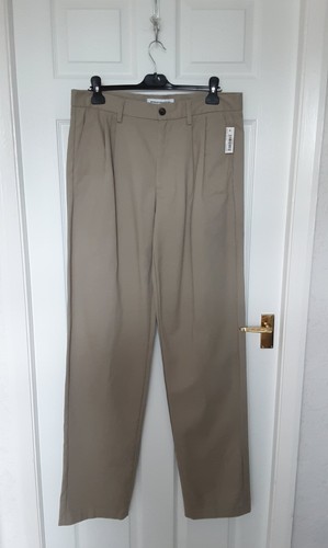 Chino trousers stone colour - trousers,