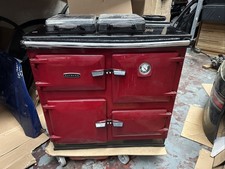Aga  Heatranger 499k MK2 Oil burning/solid fuel range cooker/ Boiler Red