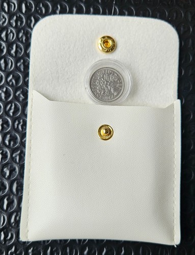Lucky sixpence coin gift - coin, |