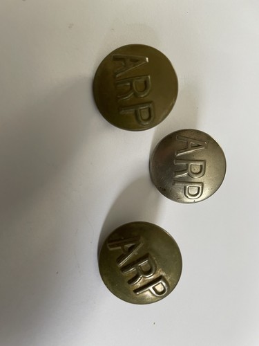 Arp uniform buttons wartime - buttons, x3