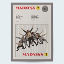 Madness 7 Fine Art Album Poster