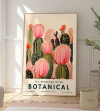 Botanical Cactus Print