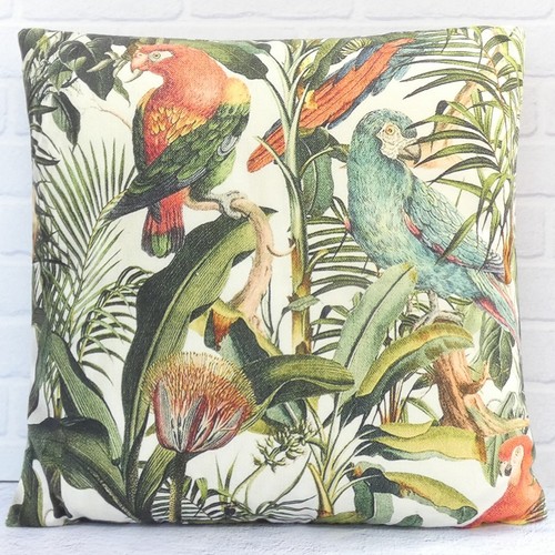 Parrot cushion cover - cushion,