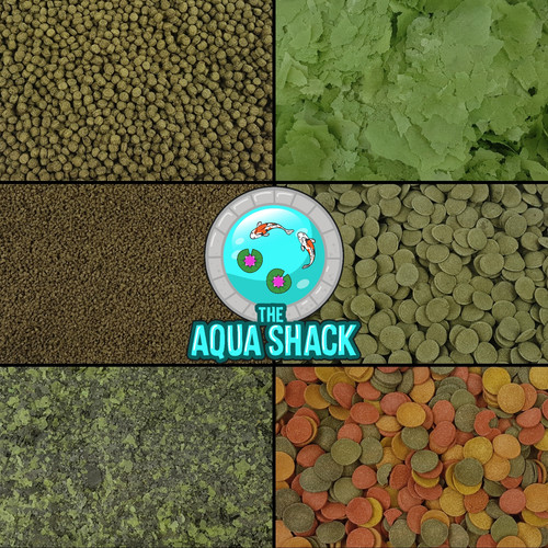 Spirulina fish food flakes - food,