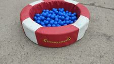 Soft Baby Foam Ball Pit w/ Around 200 Balls Large Round Ball Pool Baby Playpen