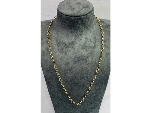 9ct yellow gold belcher - yellow,