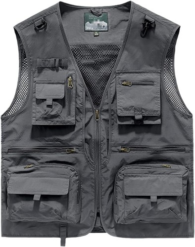 Mens mesh lined - lined, vests
