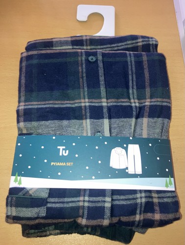 Boys tartan navy green - tu,