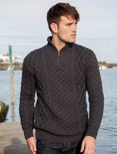 NWT Aran Sweater Men's Merino