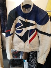 Uvex Leather Biker Jacket Size