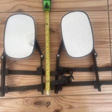 Clip-On Towing Mirror Universal Caravan Trailer Extender Mirror X2 adjustable 