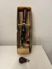Vintage Stanley 'Egg Beater' Style 803 Hand Drill & Box