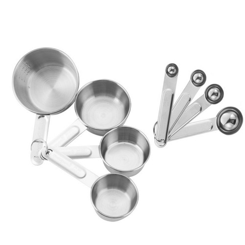 8pcs metal measuring - 8pcs,