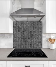 Grey slate tile pattern - grey,