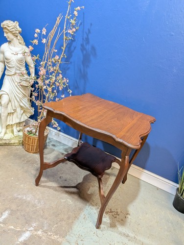 Antique mahogany side - side, table