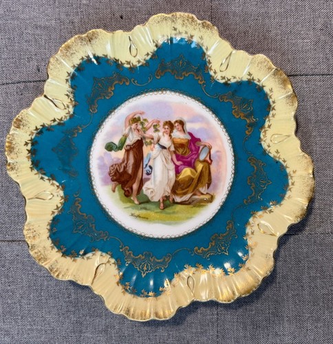 Antique victoria austria plate - antique,