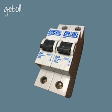 2 X PROTEUS GEYER 640B MCB PROTUES 40 AMP MCB 1P 40A B40 640B BLACK CLIP