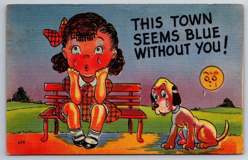 Vintage postcard funny humor - vintage,