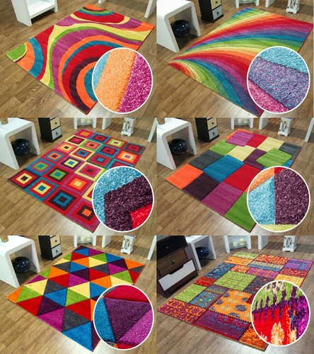 Modern rug mat candy - modern, funky