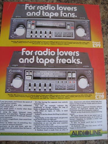 Audioline radio lovers tape - audioline,