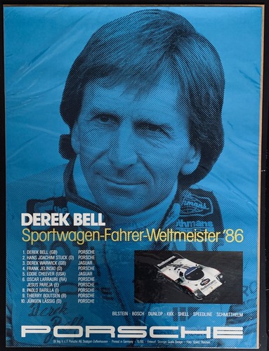 Original 1986 derek bell - 1986,