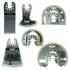 6 x Diamond Grout Blades Set