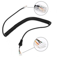 Microphone Cable Cord For Yaesu FT-100D MH-36B6JS FT-90R FT-2600M FT-7800 Radio