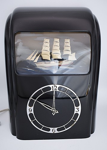 Art deco automaton clock - automaton, by