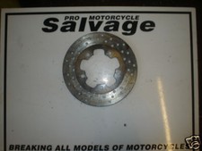 SUZUKI GSXR 1000 2001 2002 K1 K2:BRAKE DISC - REAR:USED MOTORCYCLE PARTS