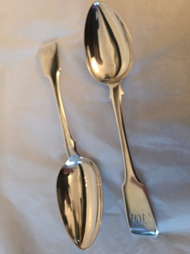 Pair georgian sterling - pair, of