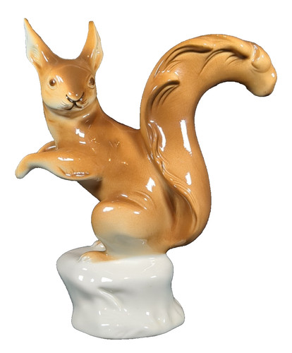 Royal dux red - dux, squirrel