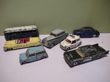 VINTAGE LOT OF 7 CORGI CARS FOR RESTORATION