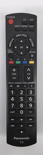 Panasonic remote control - tv,