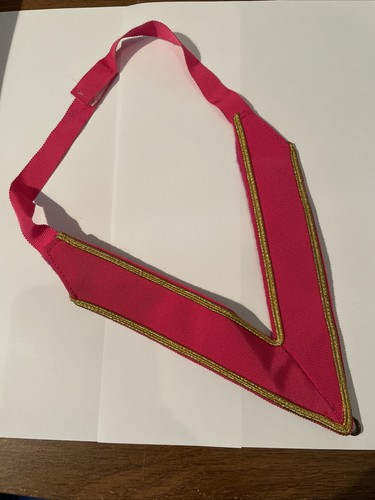 Rose croix collarette - rose,