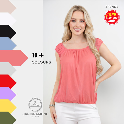 Womens bubble hem - bubble, vest