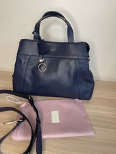 Radley Navy Blue Leather Zip