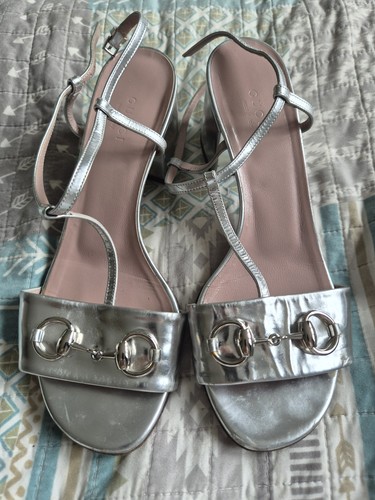 Gucci bar horsebit - horsebit, silver