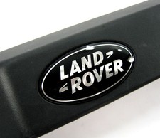 Genuine 'Land Rover' Black & Silver Rear Oval Badge for Discovery 3 / 4