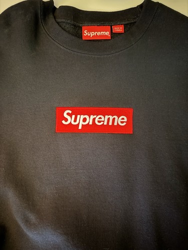 Supreme box logo - logo, crewneck